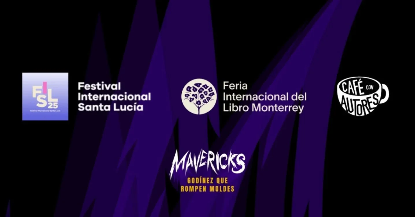 ✨ La comunidad de Mavericks y yo nos expandimos ✨

Este octubre @wasabichimx @donjuantosco @btymtz y @nuncadeselcien estar&aacute;n en el @festivalsantalucia con cuatro charlas sobre creatividad, bienestar y prop&oacute;sito. No dejes pasar la oportu