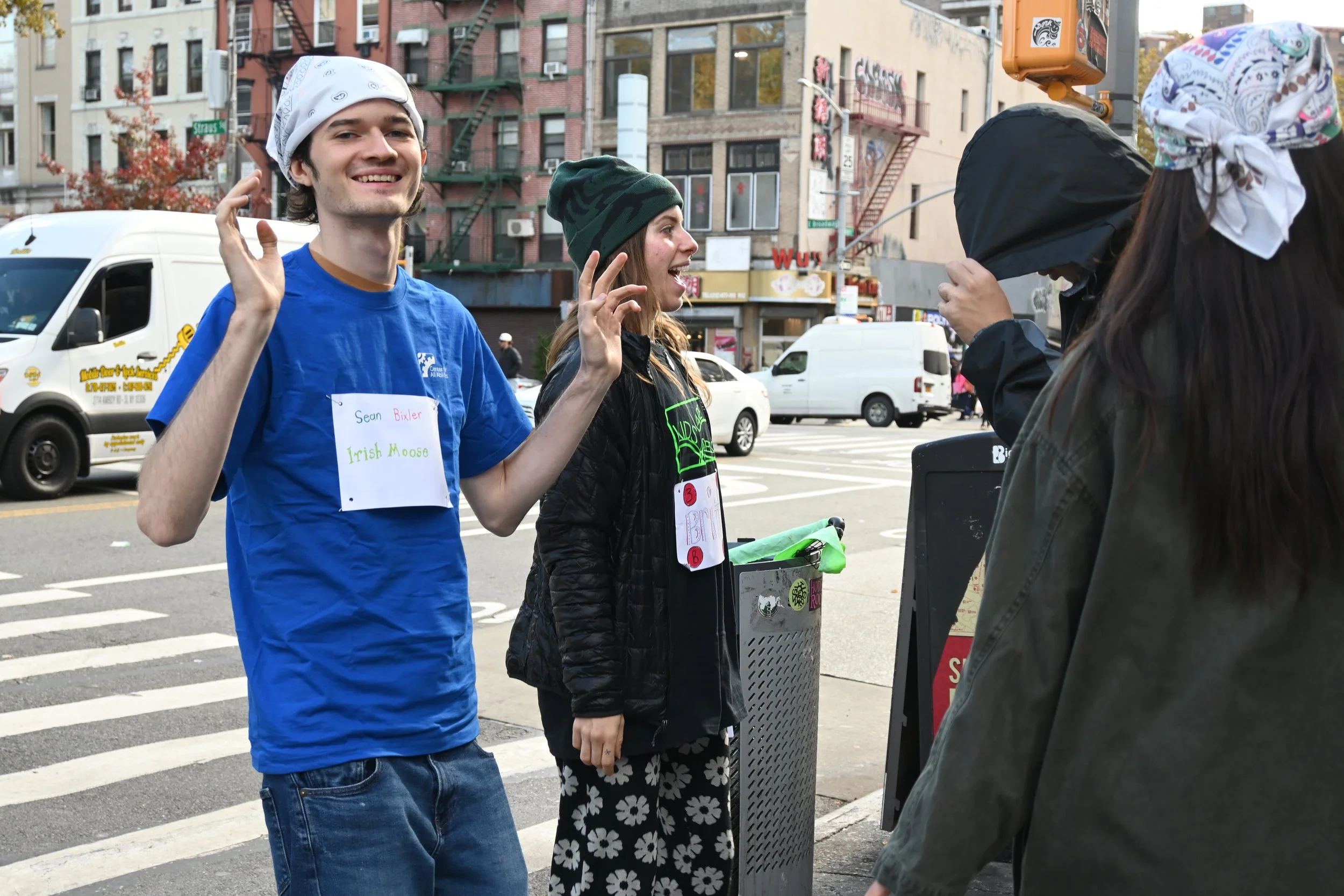 Volunteer Spotlight: Sean In Blue Hat