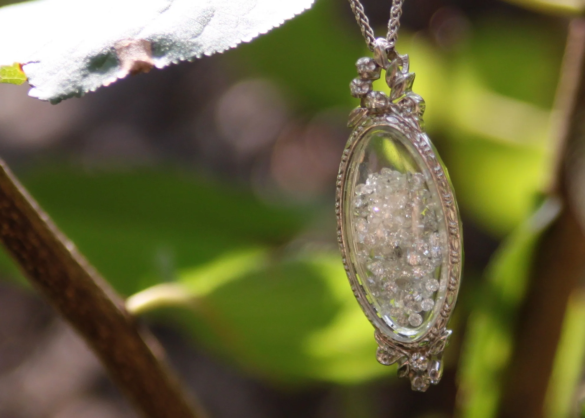 Custom Long-Oval Sciolti Pendant