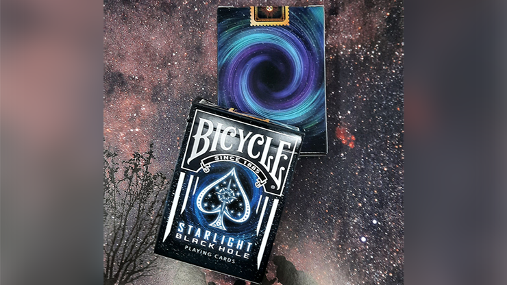 Bicycle Starlight Black Hole  Playing Cards  (Special Limited Print Run)  by USPCC