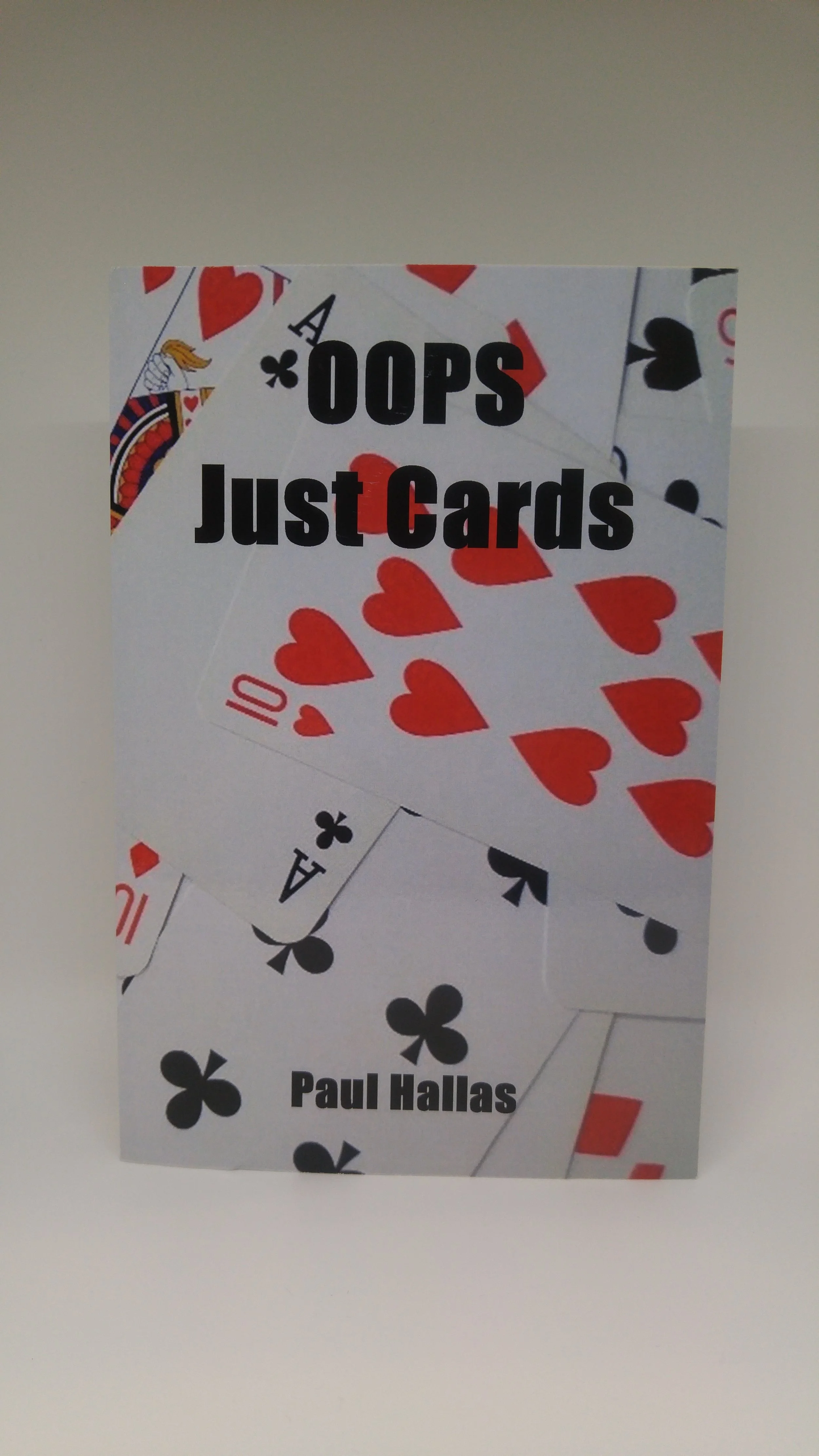 OOPS Just Cards by Paul Hallas - Book