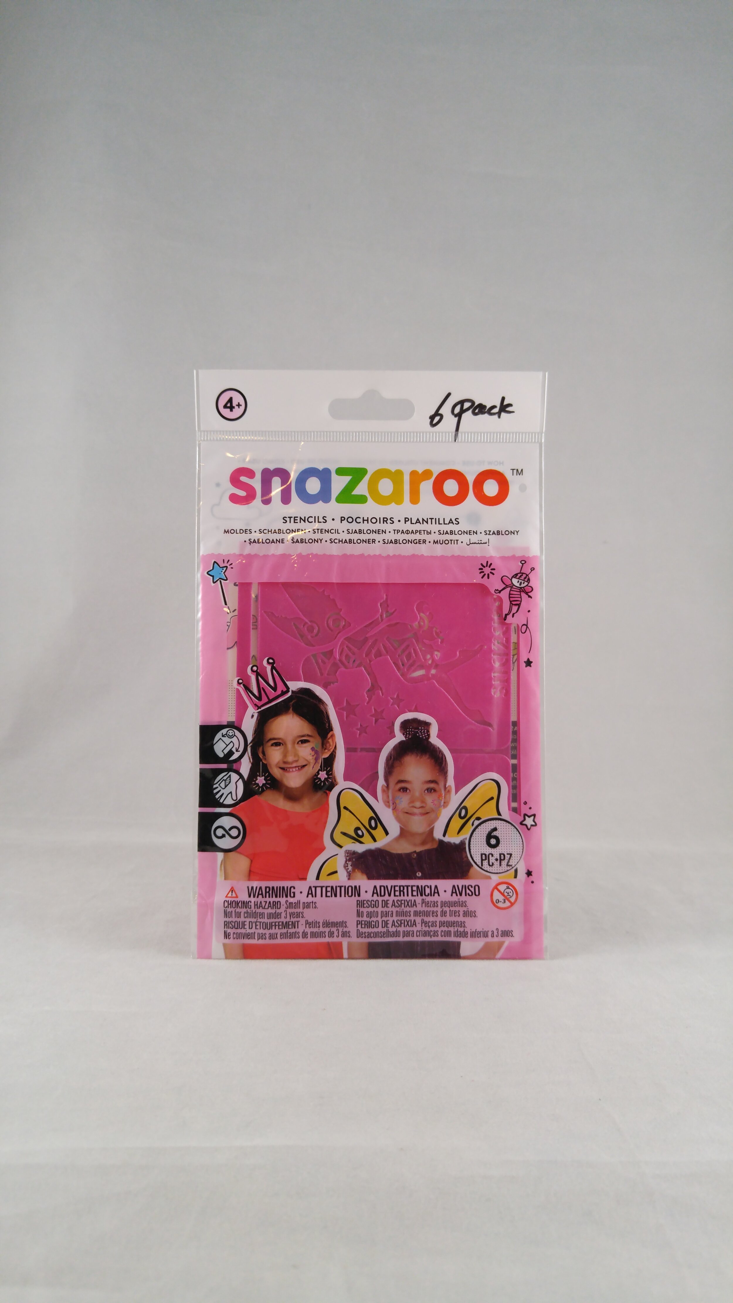 STENCILS - GIRLS FANTASY FACE PAINT  