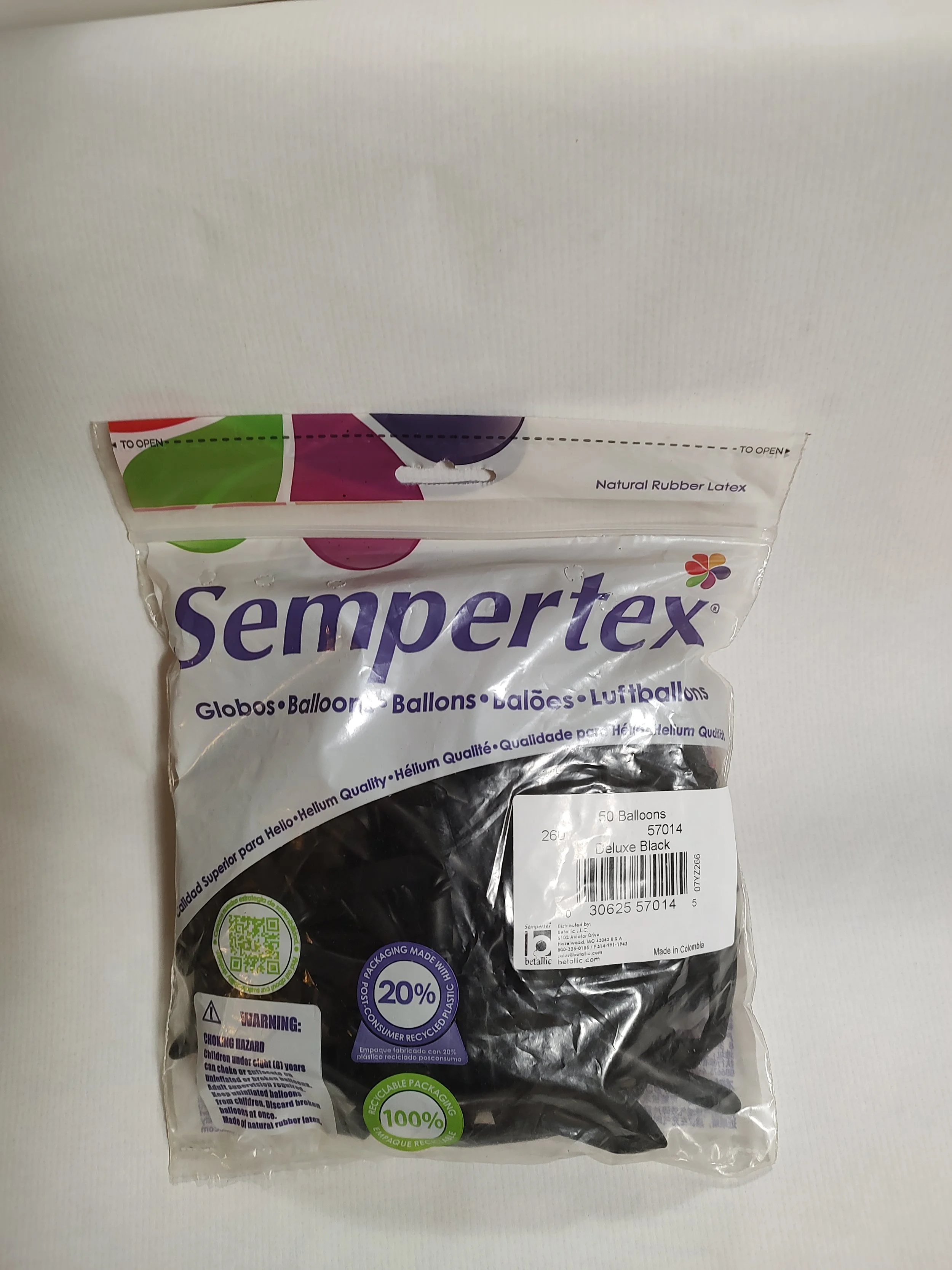 SEMPERTEX  260 Deluxe Black - (50/pack)