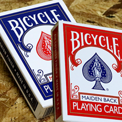 Bicycle Maiden Back Playing Cards