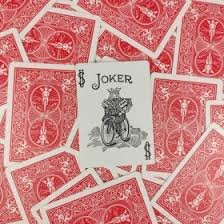 Red One Way Forcing Deck - Joker only