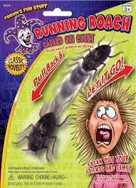 Pull Back Running Roach - Realistic Looking Roach Appears to Run When Released!