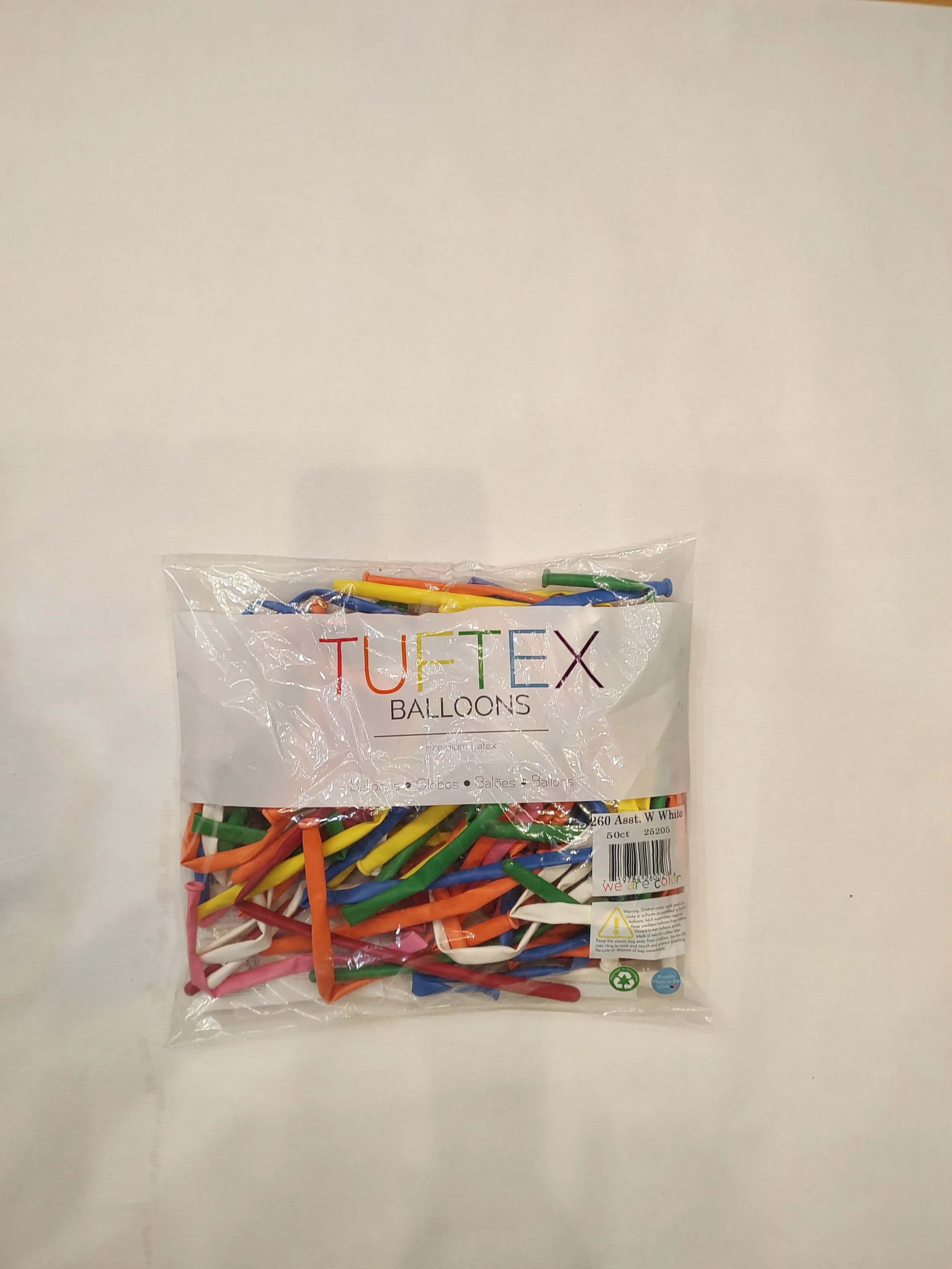 Tuftex 260 STANDARD ASSORTMENT W/WHITE - (50/pack)