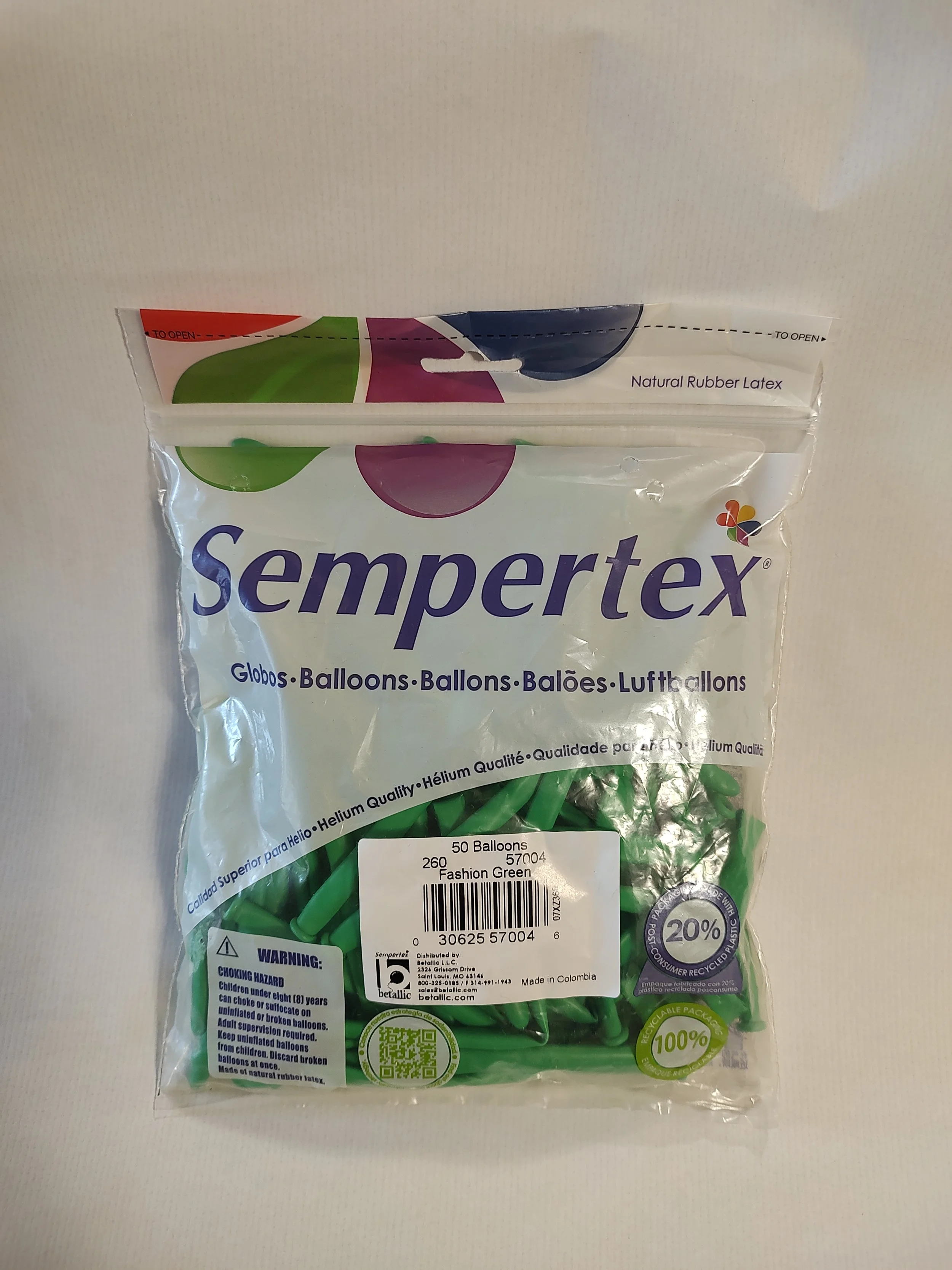 SEMPERTEX 260 Fashion Green - (50/pack)