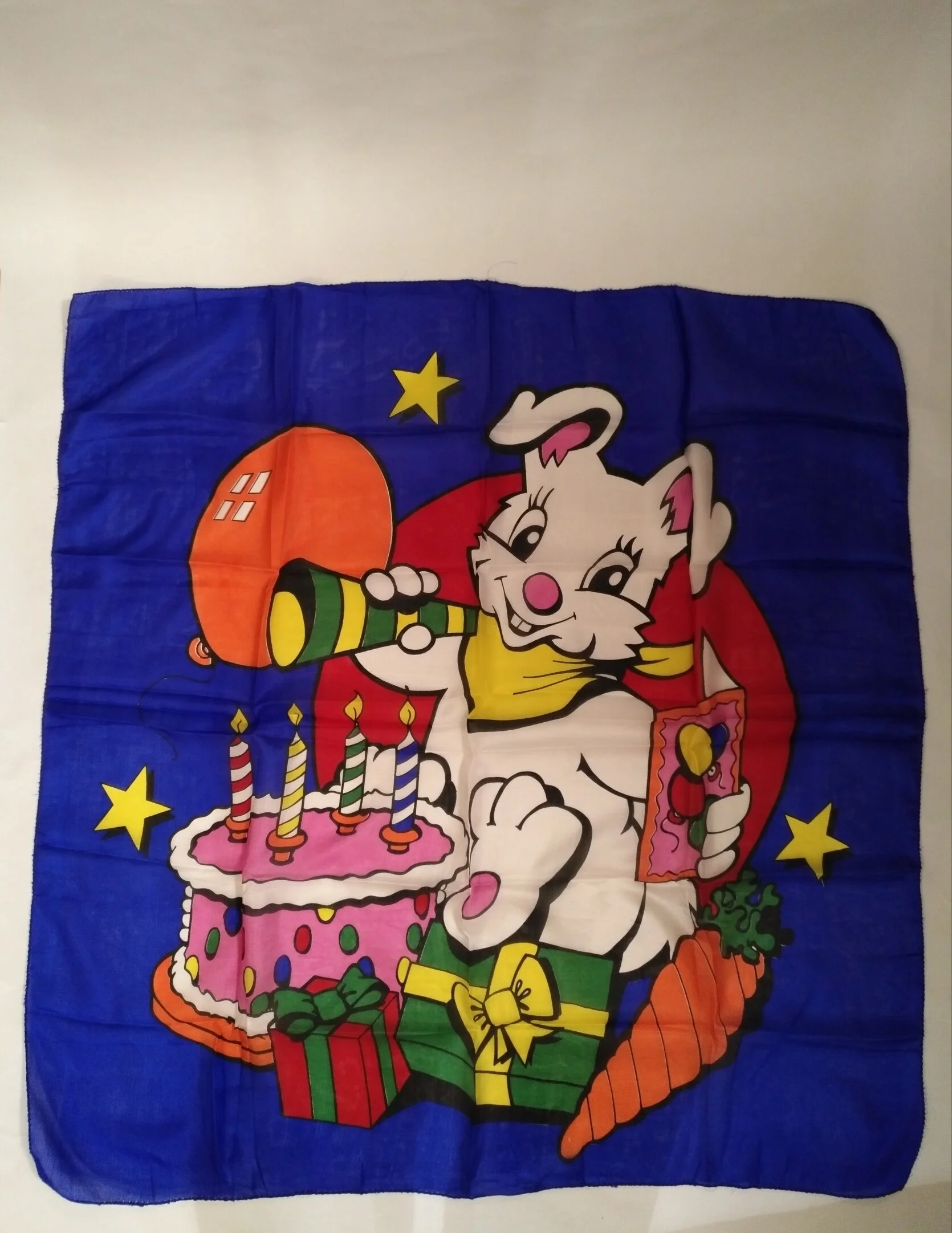Big Bunny Happy Birthday Silk 36 inch by Fun Time
