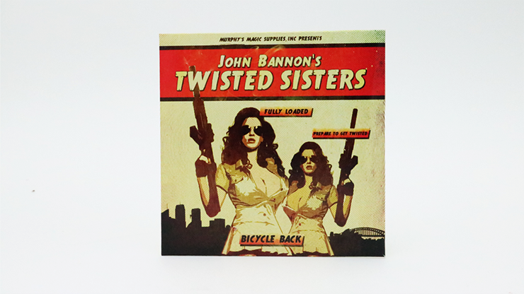 Twisted Sisters 2.0 (Gimmicks and Online Instructions) Bicycle Back by John Bannon