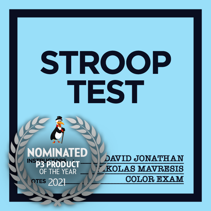 Stroop Test by David Jonathan & Nikolas Mavresis (English)