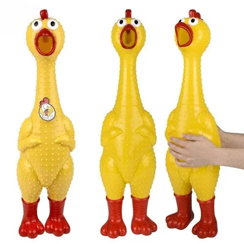 Crazy Huge Rubber Chicken - 27 Inch