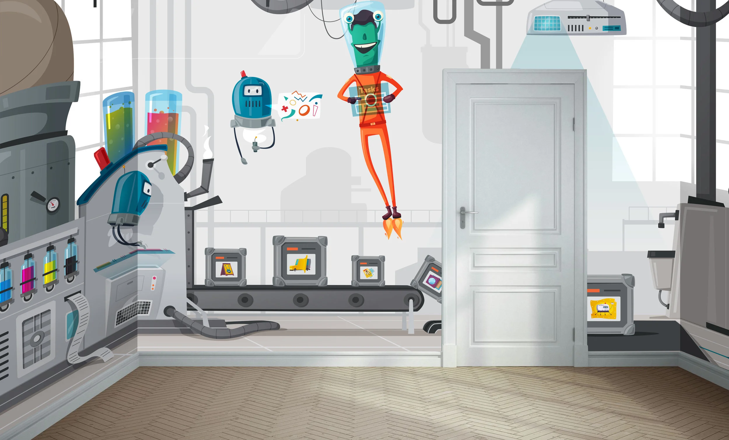 full color large format printing wallpaper wall wrap Print Hub