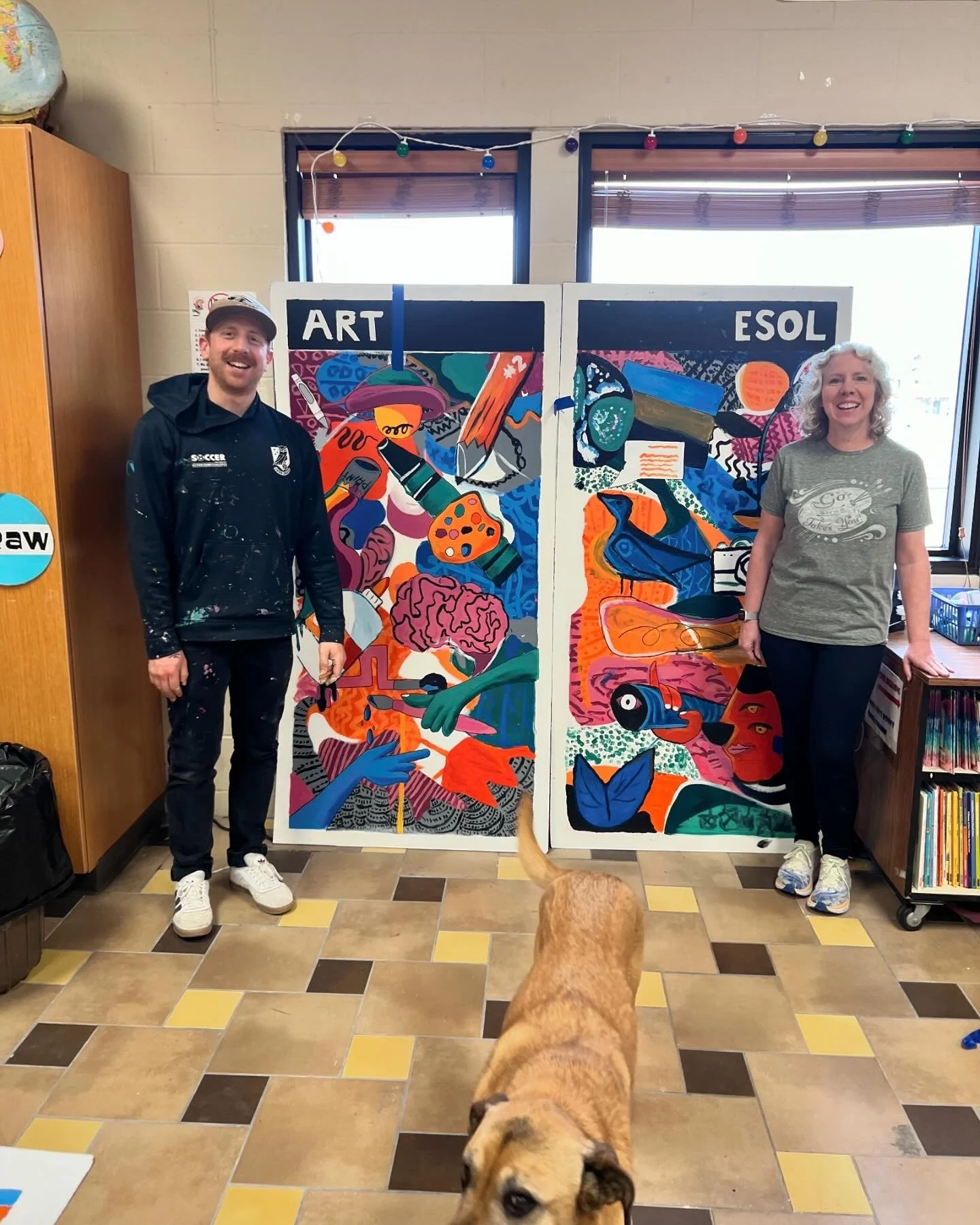 crossroads elementary artist residency  