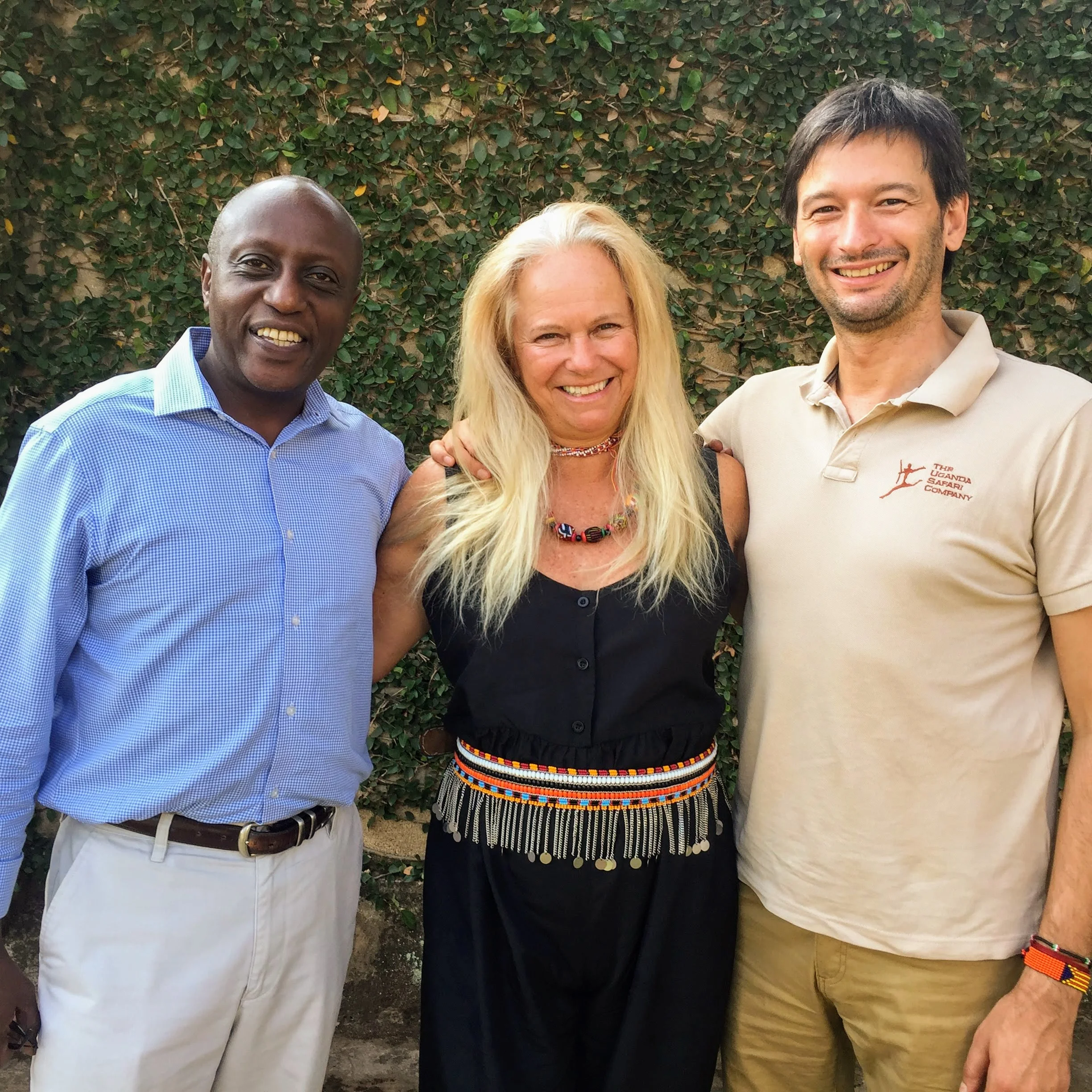 Colin Muhoozi of Africa Great Explorations Safaris and Oscar Plans of The Uganda Safari Company hosted Bibi Jordan on a Ugandan safari.
