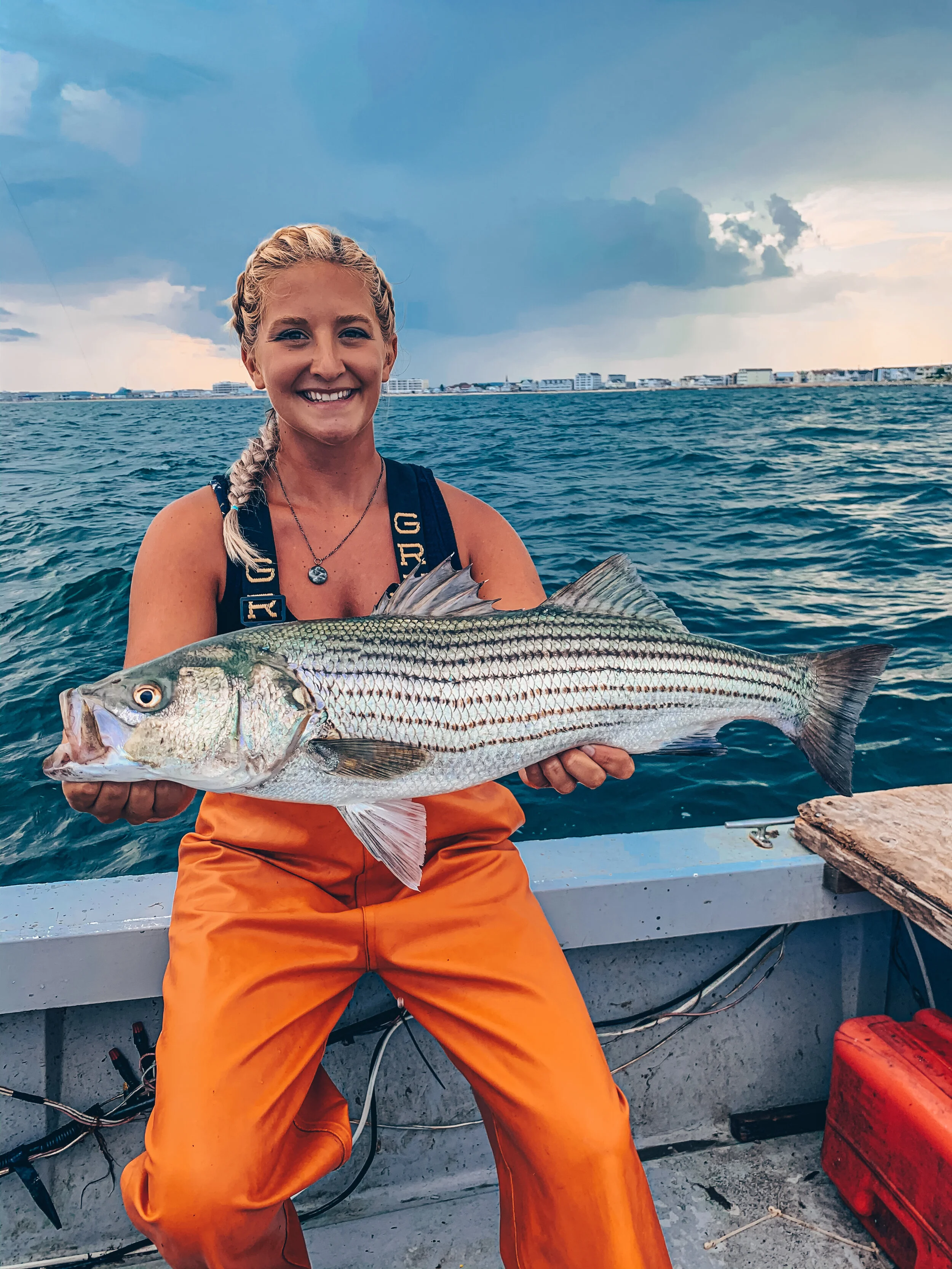 Nicole: Striped Bass, Mahi Mahi, Tuna