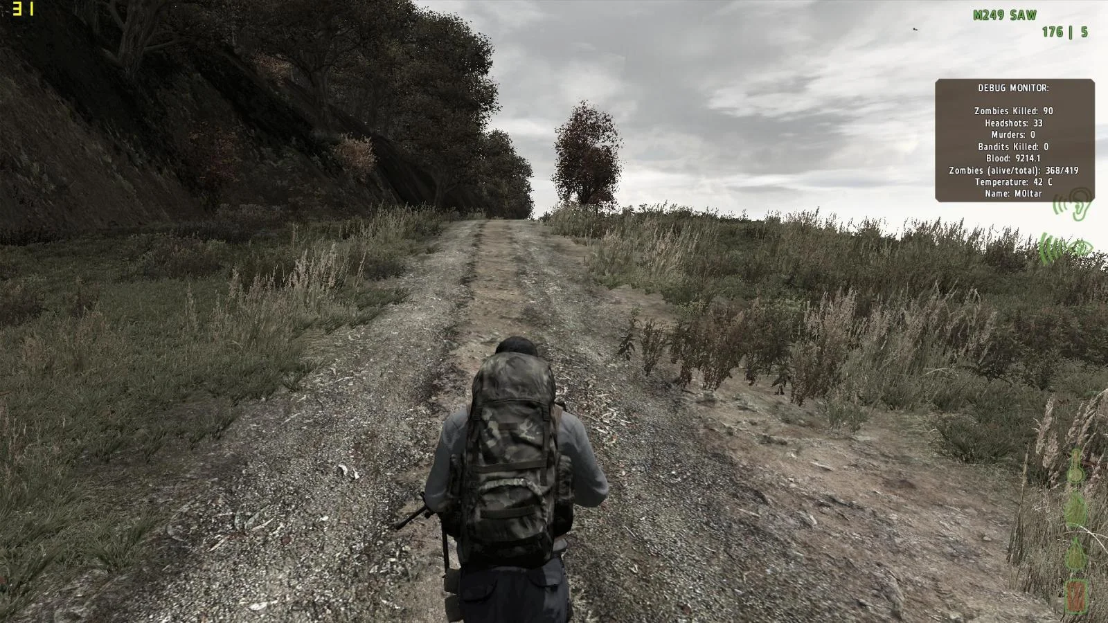 You will run along these roads for hours on end for the taste of 30 seconds of action