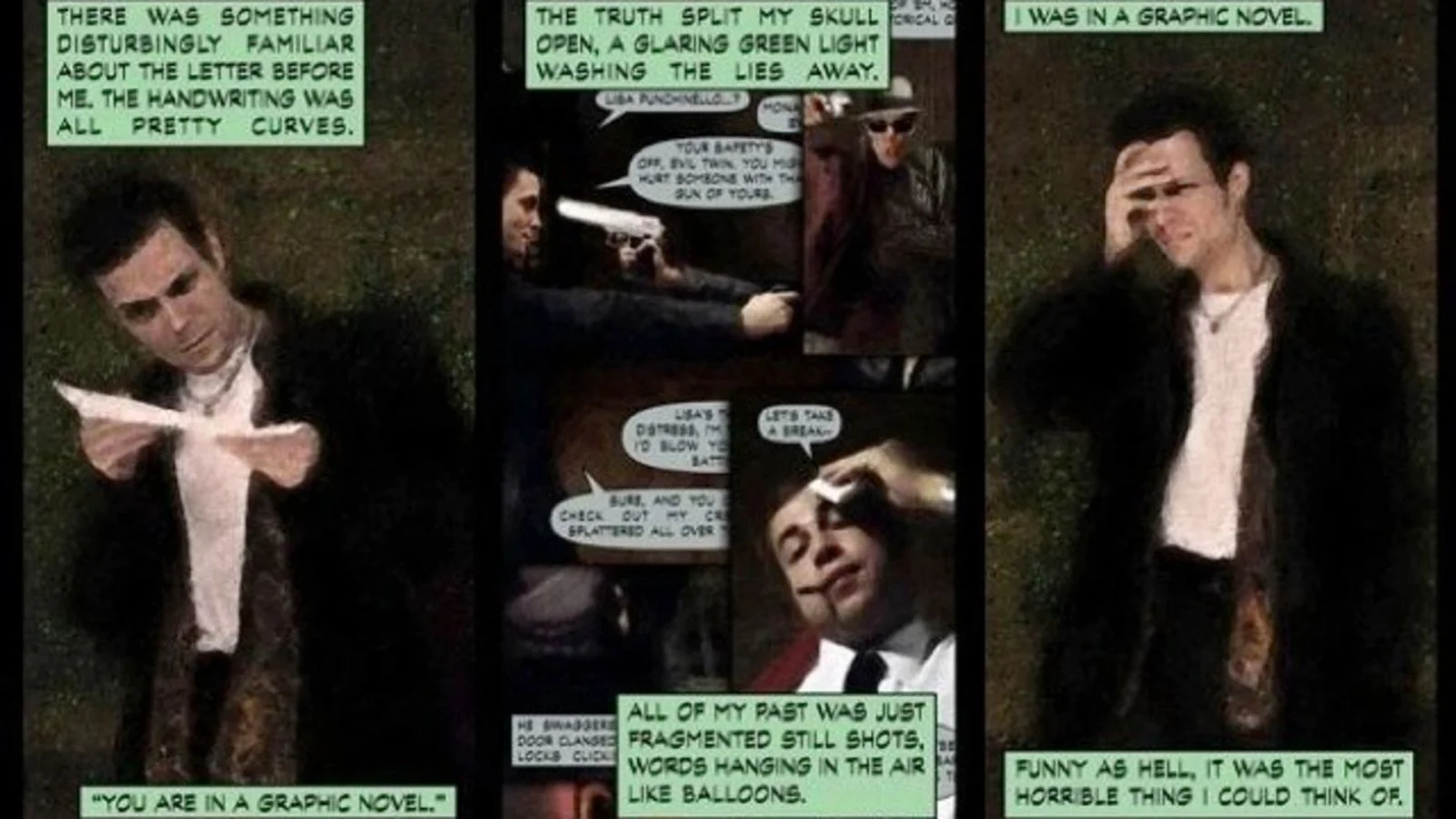 The only enjoyable part of the horrific nightmare sequences.