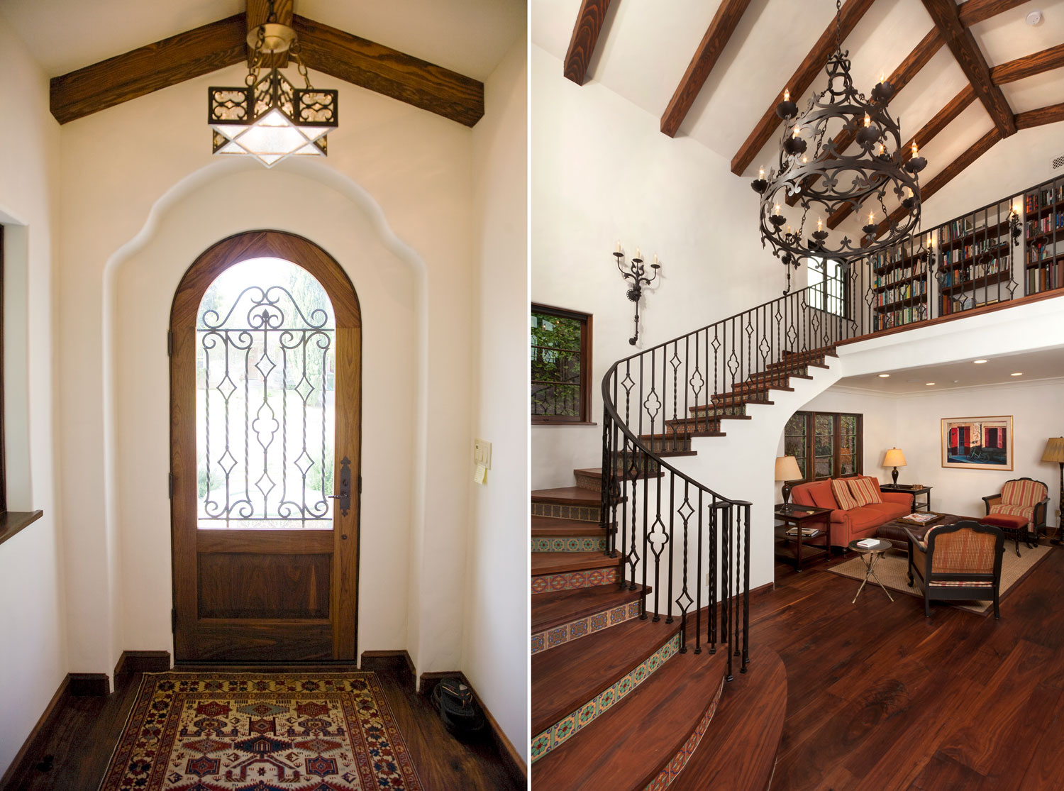 02-Spanish-Style-front-entry-tile-stair-risers-iron-railing-gary-drake-general-contractor.jpg