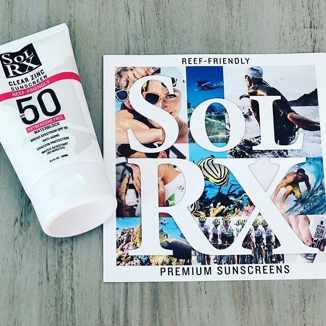SO excited to be carrying SolRX Clear Zinc SPF 50!
If you love to be in the water, this is your skins best friend! Acne safe and in my opinion the best clear zinc  skin friendly, reef safe sunscreen there is! Only $20!!
#solRX #beachpeople #surfers #