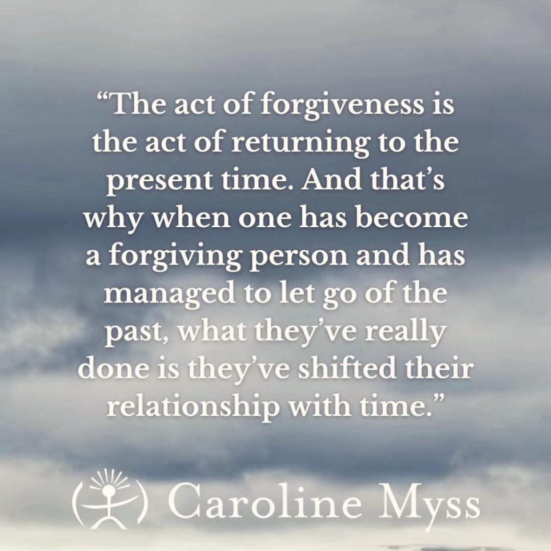 Forgiveness is so understated and underrated it&rsquo;s so so powerful in healing and reclaiming your sense of self, your power. 
If you can&rsquo;t forgive another, if you feel stuck &hellip; 
Forgive your self that is your power. In doing so, you a