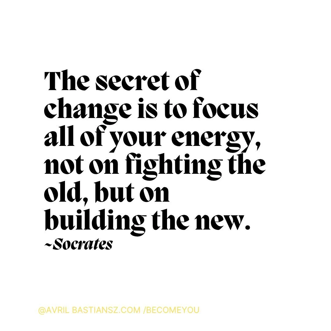 So much energy gets wasted in complaints &amp; criticism - pointing out what&rsquo;s broken, tearing down people, systems, or fighting against what we don&rsquo;t want.

But real transformation happens when we shift our focus. When we are able to loo
