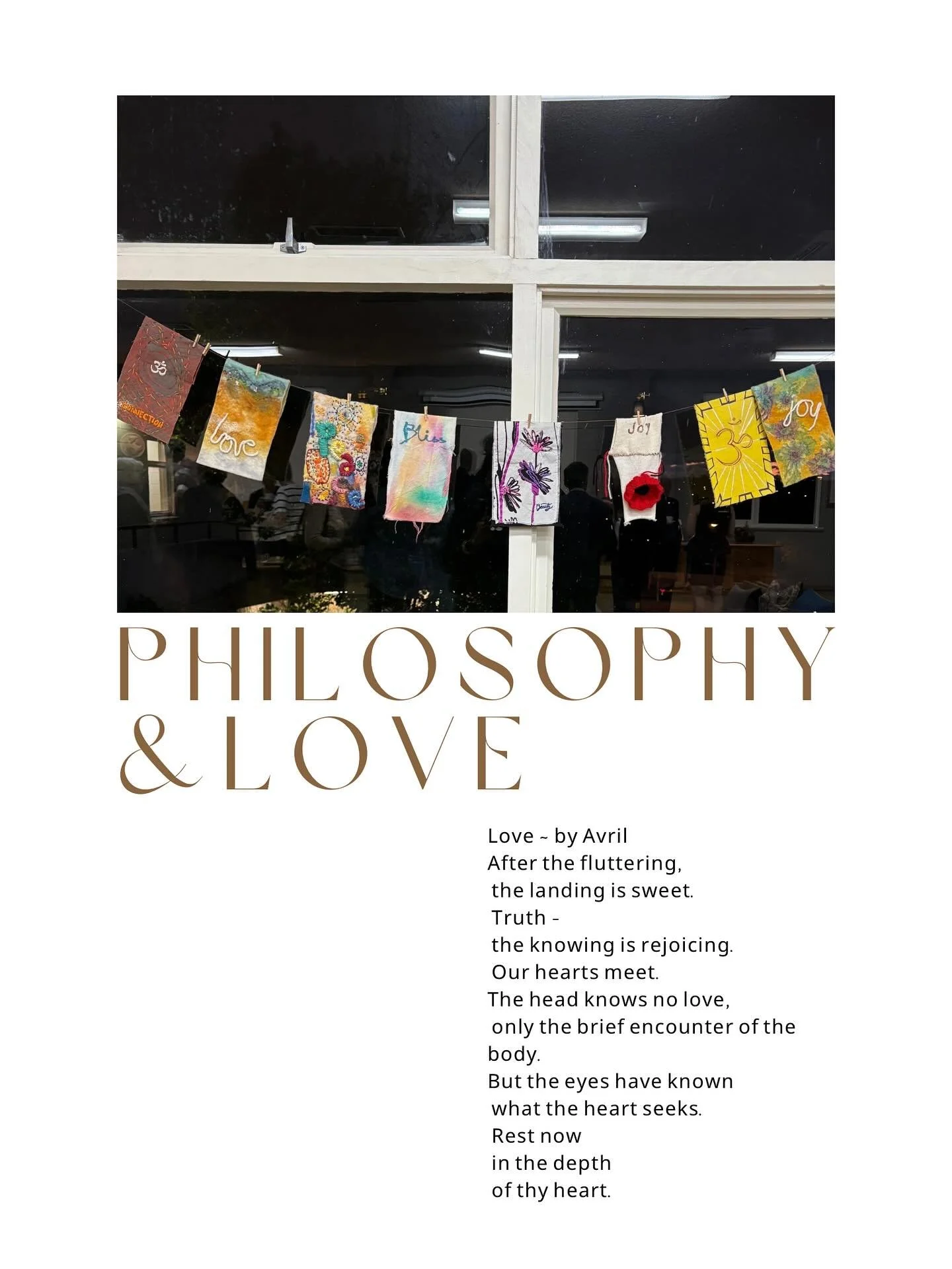 Reflection on a Year of Philosophy, Love &amp; Community

This year at the School of Philosophy in Melbourne has been a quiet blessing - a circle of souls, deep listening, and philosophy that felt more like healing than study.

We closed the year wit