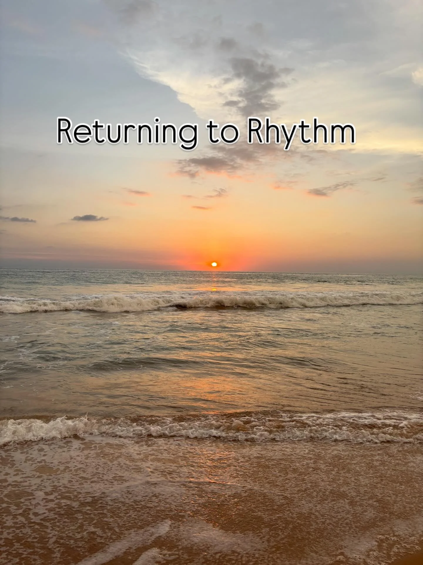 Mahāgāyātrī Mantra &mdash; Returning to Rhythm

Oṁ bhūr bhuvaḥ svaḥ
Tat savitur vareṇyaṁ
Bhargo devasya dhīmahi
Dhiyo yo naḥ pracodayāt

An ancient Vedic prayer for illumination &mdash; for clarity of mind, steadiness of heart, and alignment with the