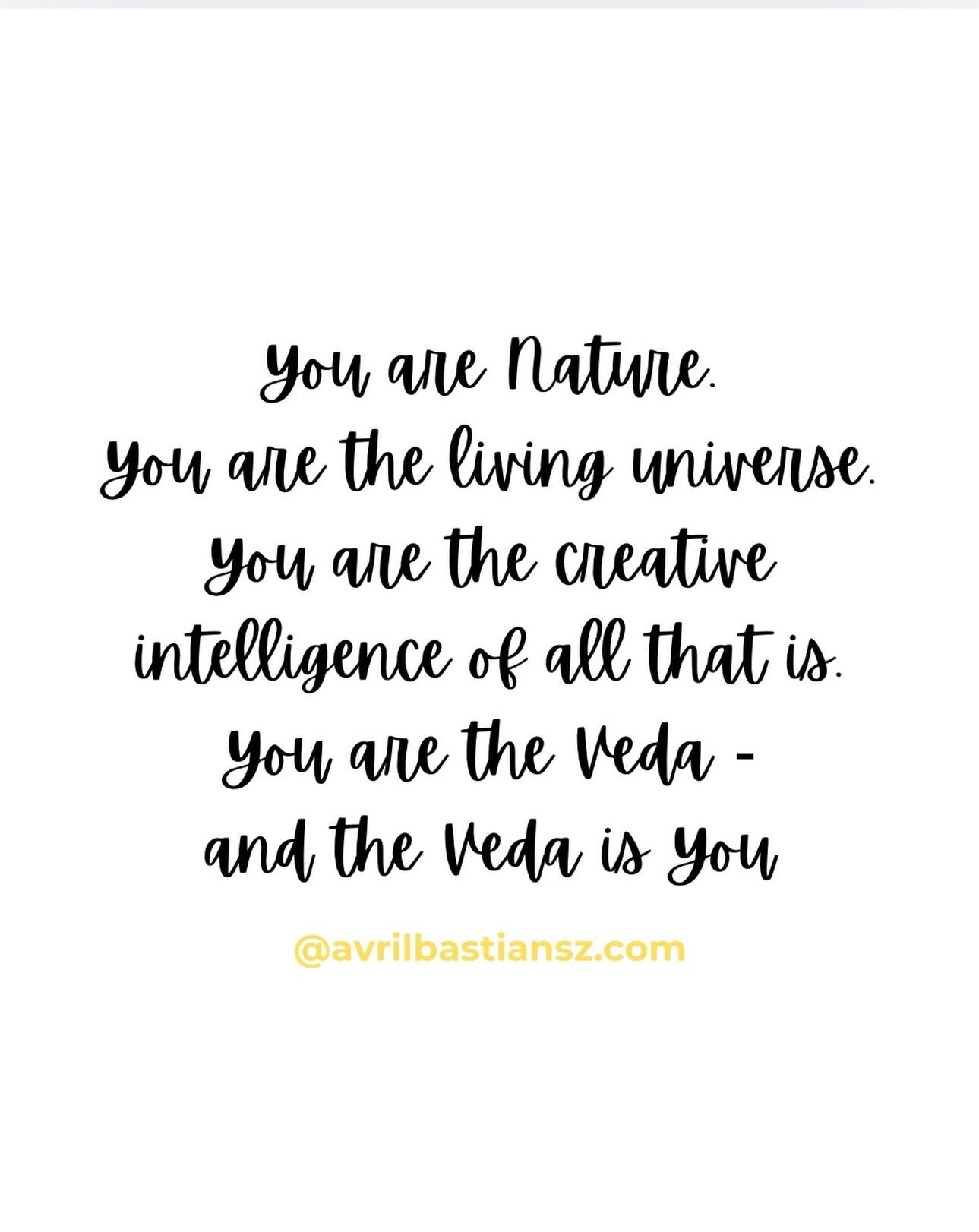 Vedic Meditation is a simple, effortless practice that reconnects us with this inner field of intelligence, revealing our true nature -  a remembering of who you are beneath thought and story.

If something in you feels curious to learn more you&rsqu