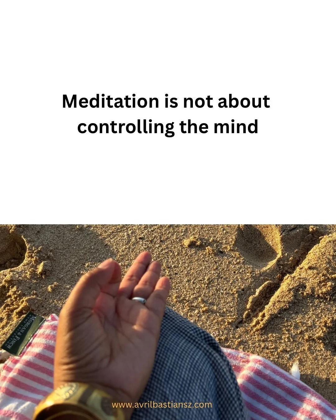 Meditation is often misunderstood as an attempt to control the mind.

Many people think meditation means stopping thoughts or trying to become calm.

In the Vedic tradition, meditation is understood very differently.

Meditation allows the mind to se
