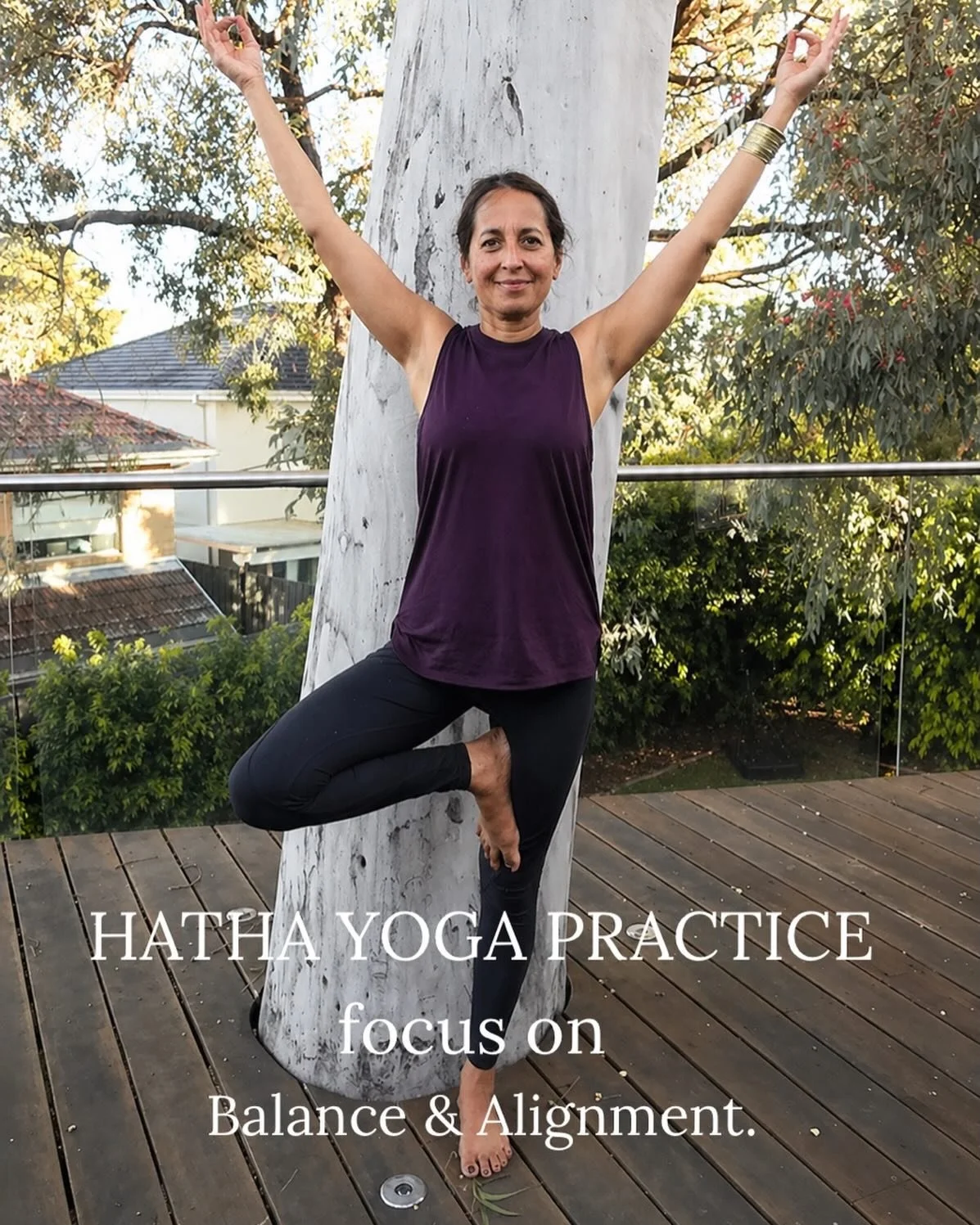 This is a return to Hatha Yoga as an intelligent practice &mdash; working with the body, working with alignment and balance by cultivating awareness from within.

We are not simply making shapes.
We are learning to work with the intelligence of the b