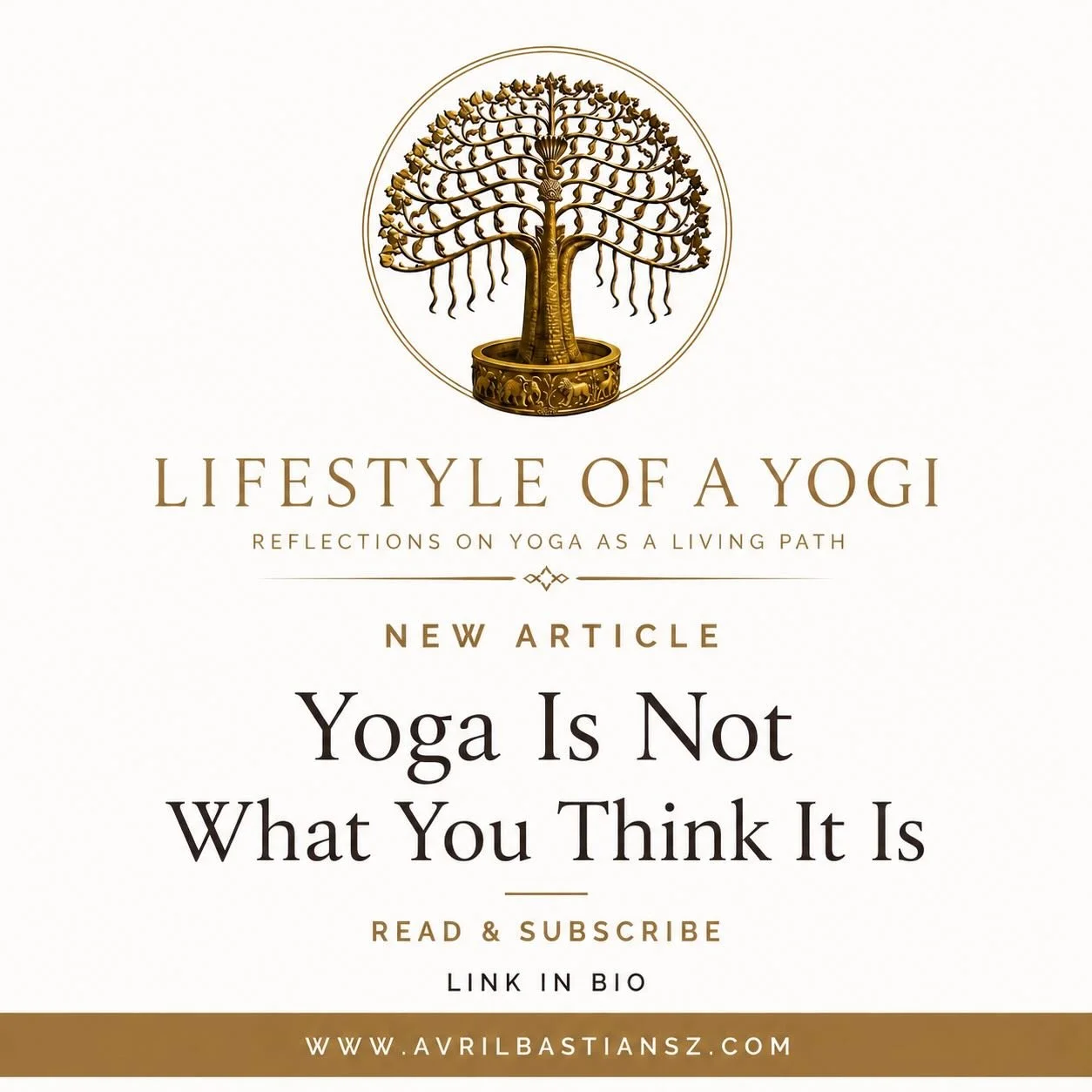 Many people think yoga is stretching, fitness, relaxation, or stress relief.

And while yoga can certainly offer all of these things, traditionally yoga was never simply a physical practice.

It was designed as a complete path.

In this new Lifestyle