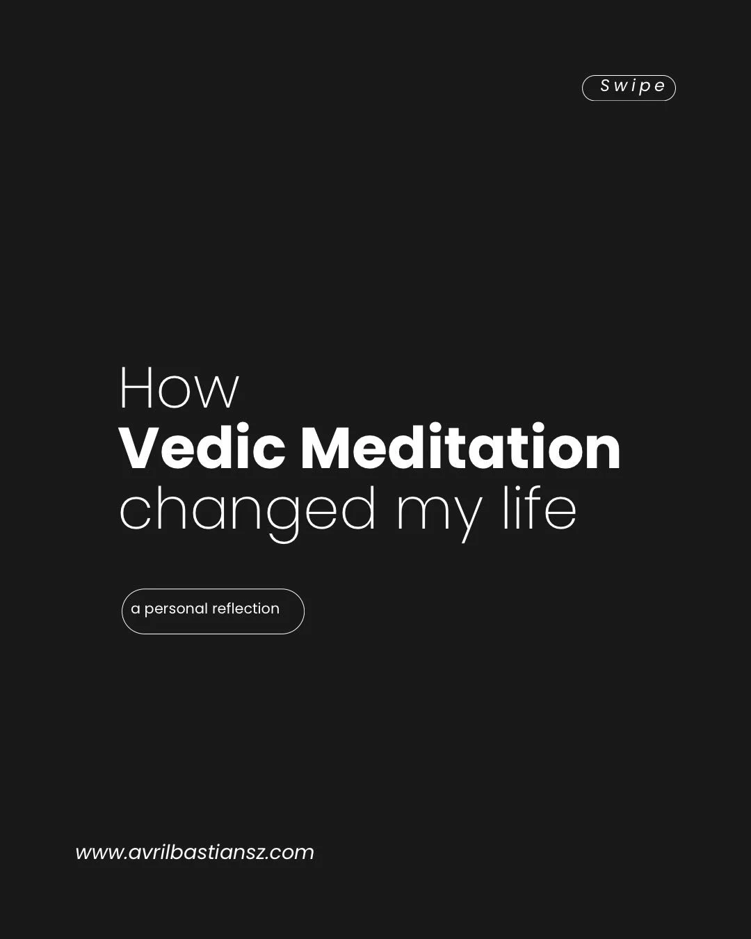 This is why I teach Vedic Meditation.

Not because it is another wellness technique, but because it is a lifelong practice that has deeply changed my life.

It has supported my nervous system, relationships, work, creativity, and sense of purpose in 