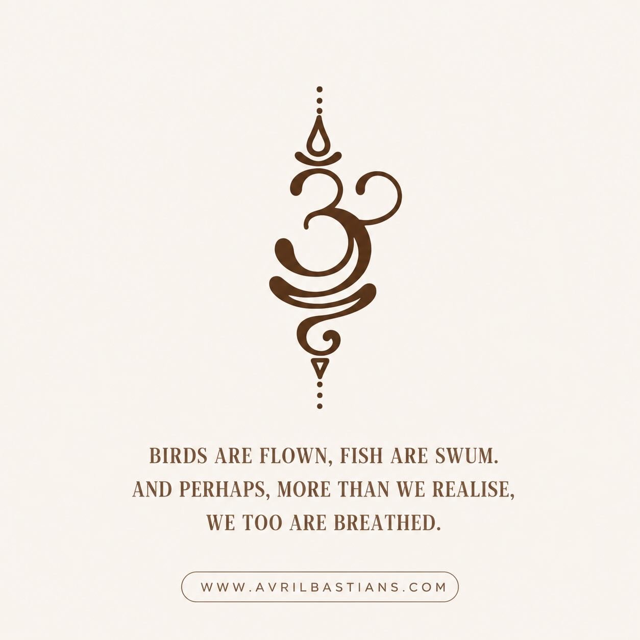 &ldquo;If life is already breathing us, then pranayama is the art of becoming conscious participants in that process.&rdquo;

Breath is one of the few functions in the body that is both automatic and conscious.

It happens on its own, yet through awa