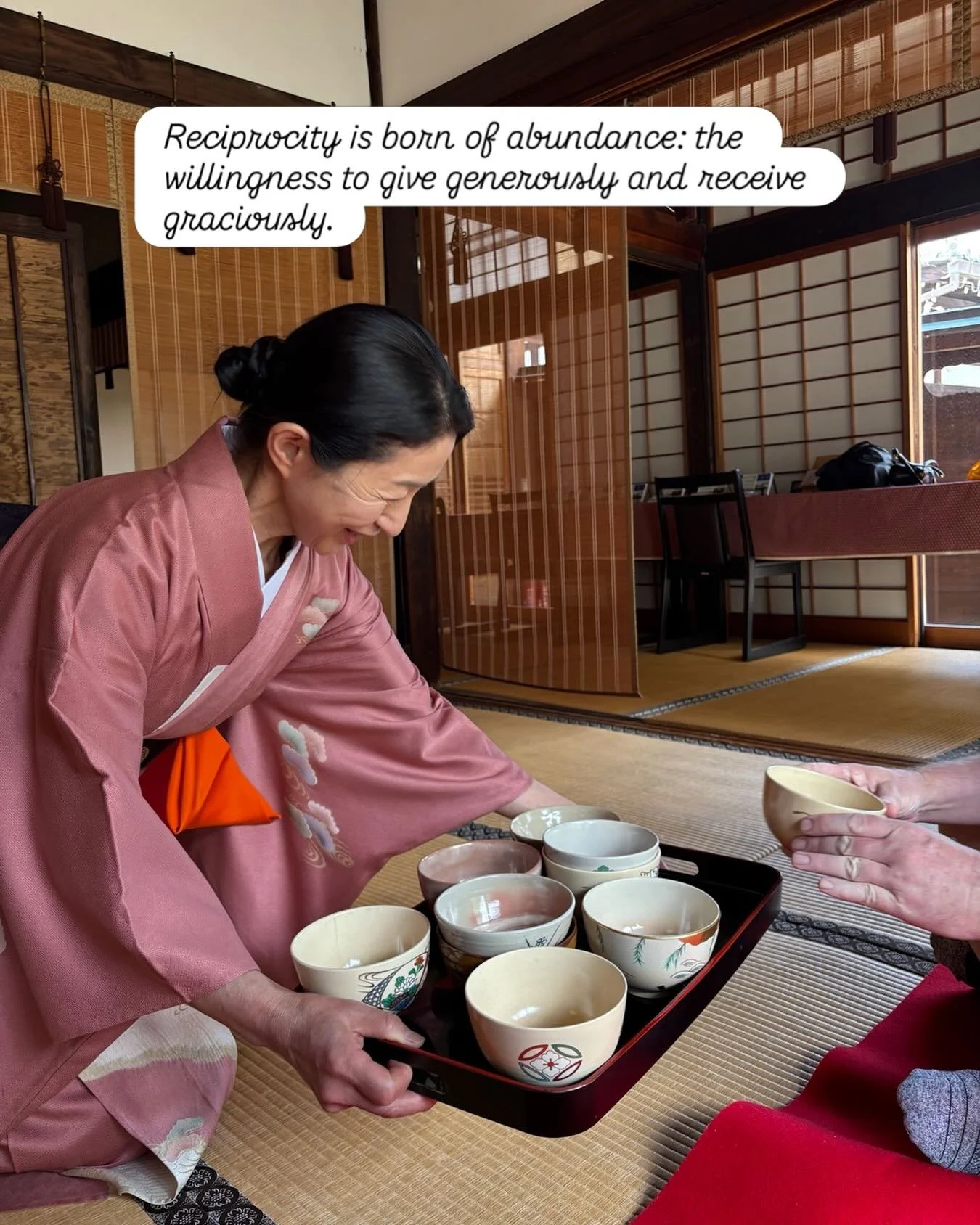 Reciprocity is the natural balancing principle that brings harmony to giving and receiving. It is not a transaction, nor is it about equal exchange in every moment. Rather, it is the recognition that life thrives through relationship, participation, 