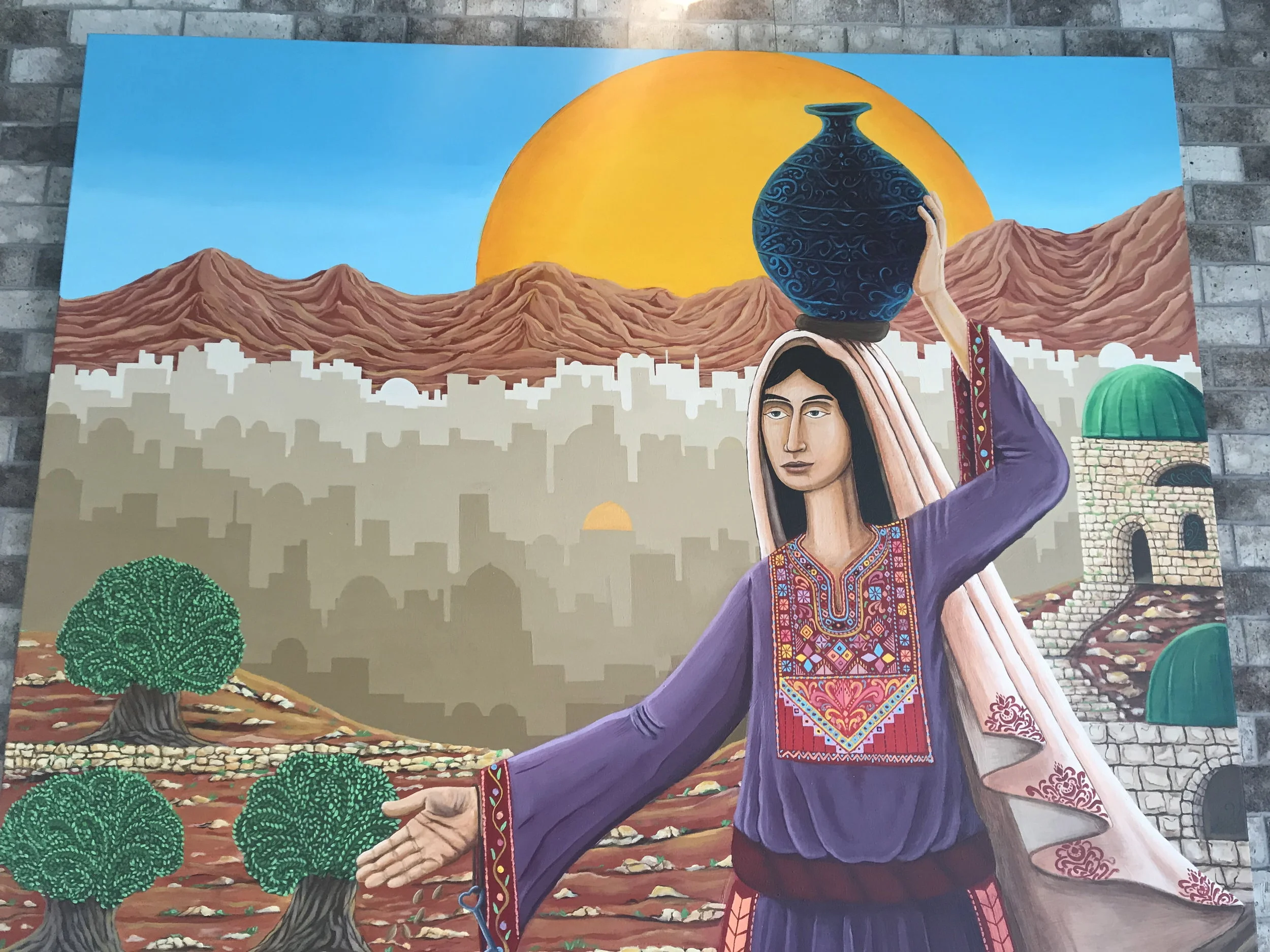 Bint Ijbaal. Done for Dyafa Oakland, California