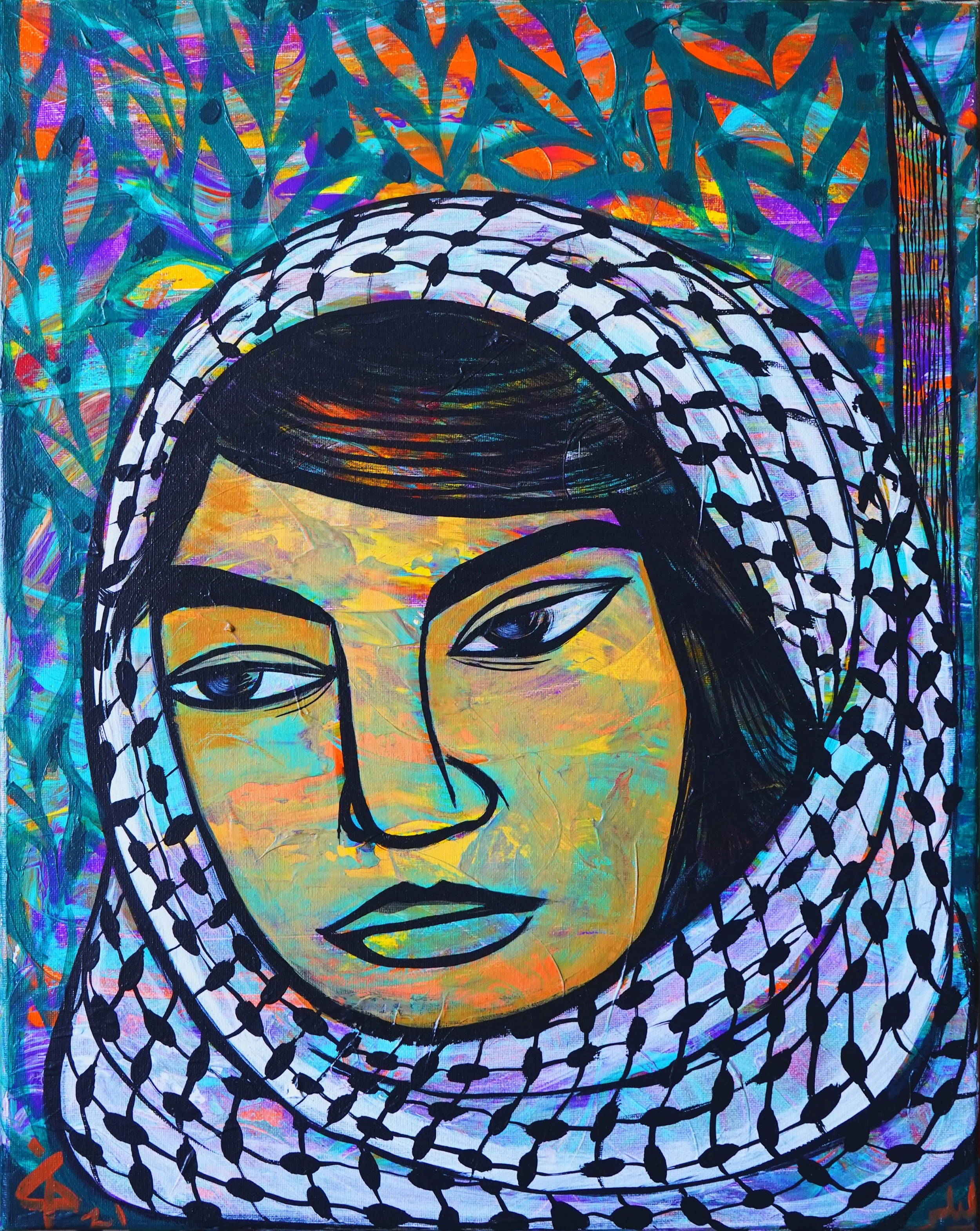Loubna 2022 11x14 in.