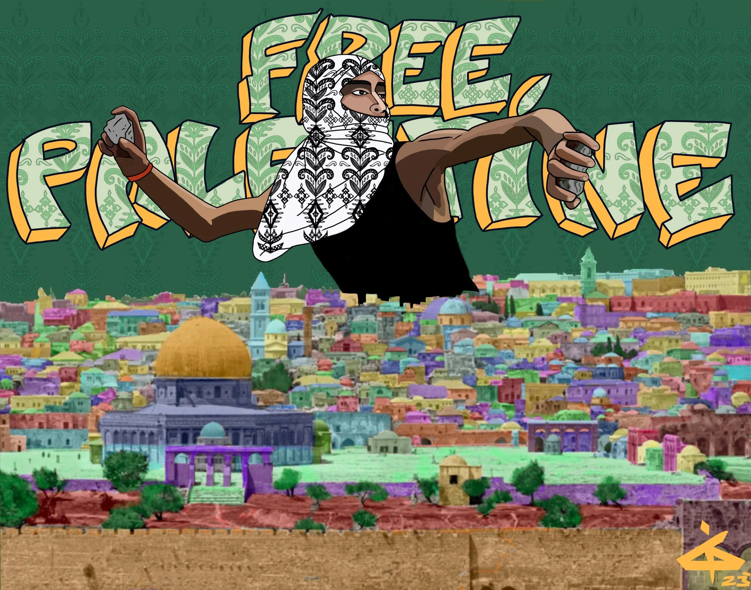 "Defend Al Qudds" 2023