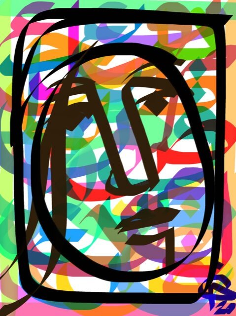 Ummi, 2020. Digital Art work printed on high quality paper 11x14.5 in.