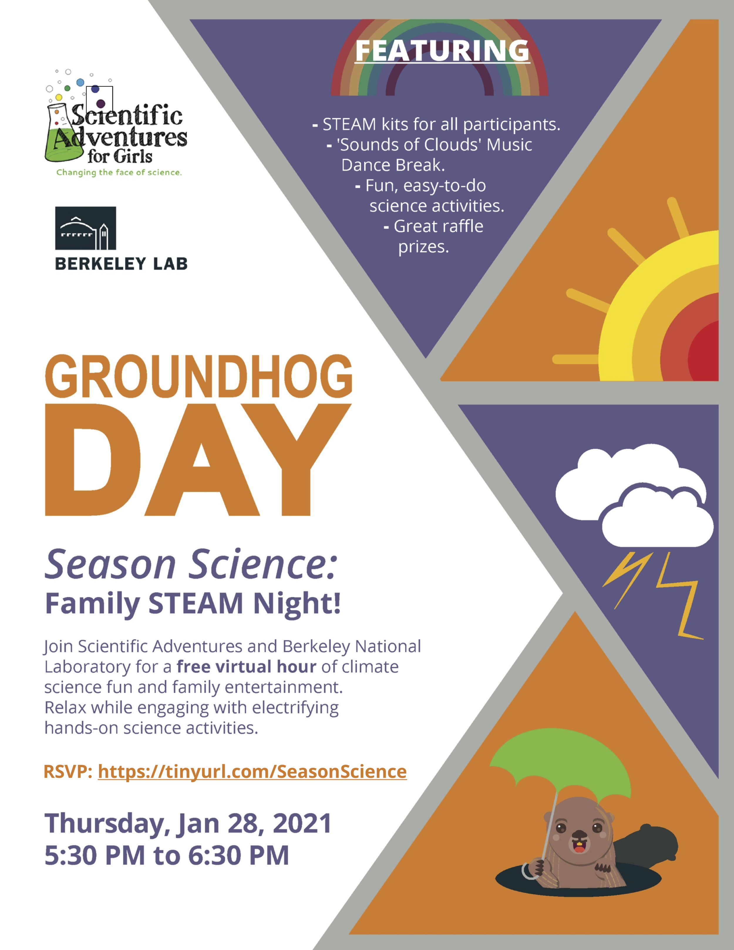 Groundhog Day Season Science