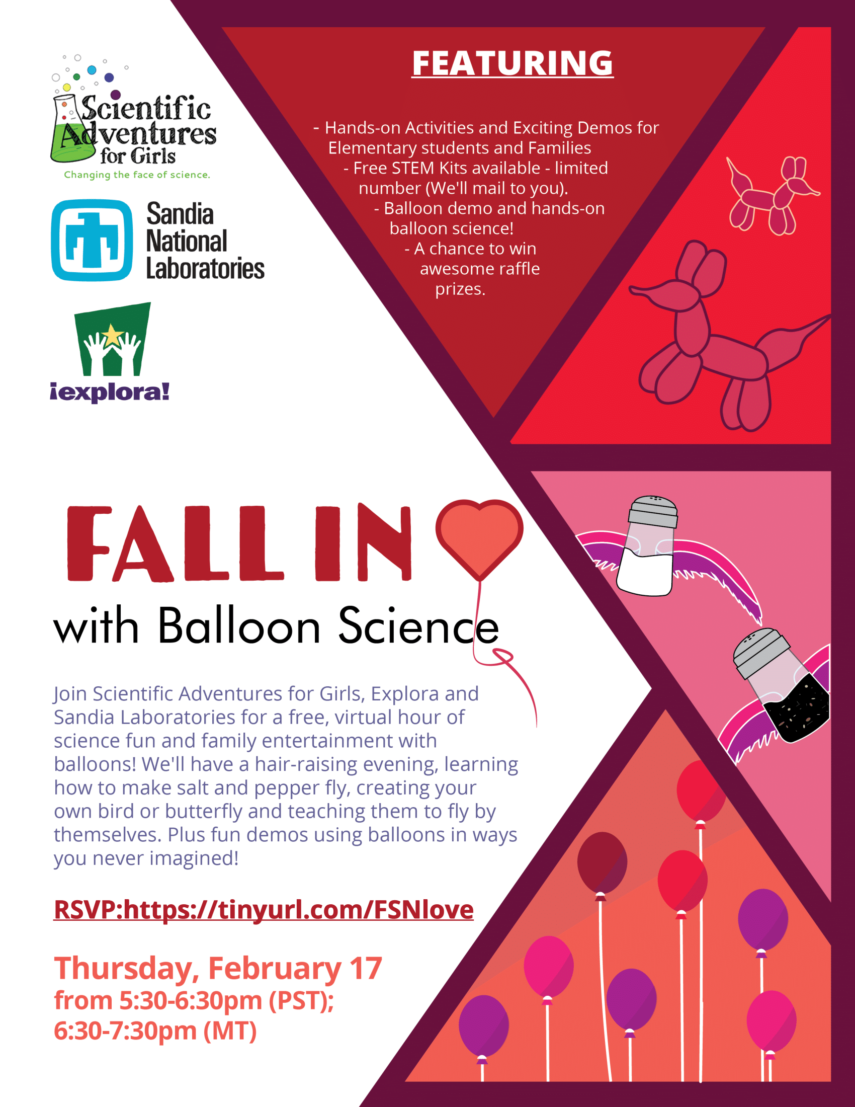 Fall in with Balloon Science