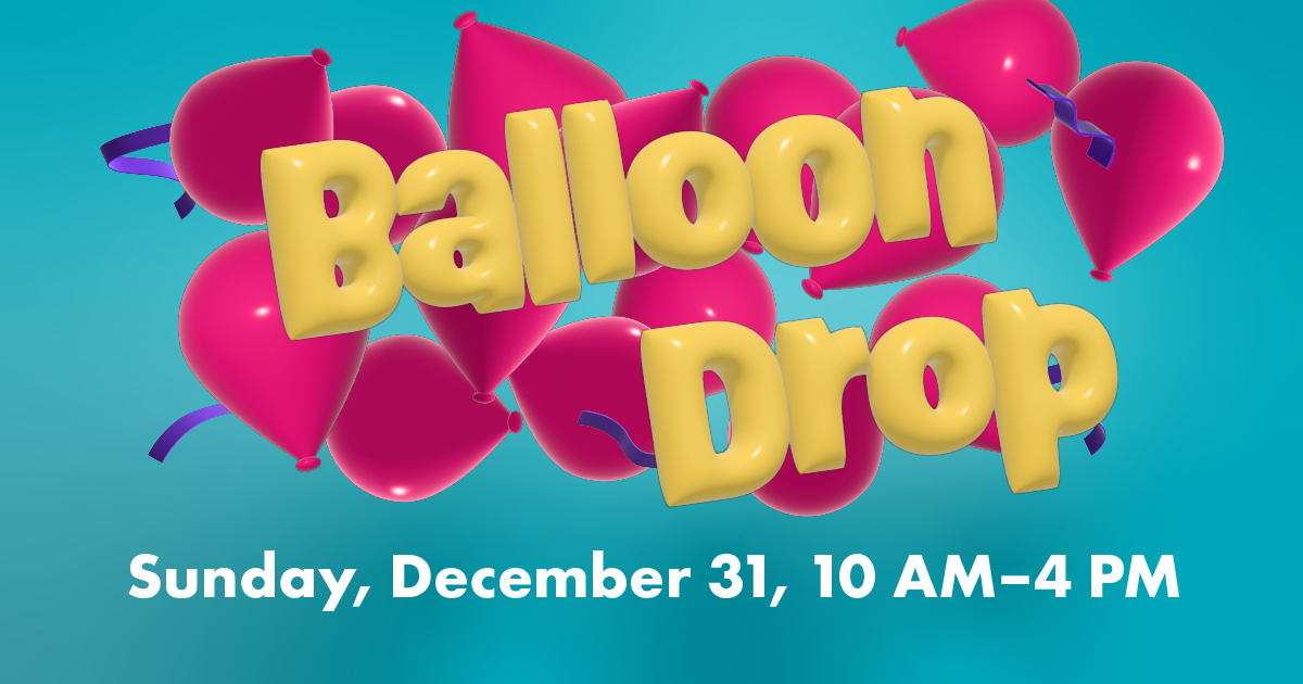 Chabot Space and Science Center Annual Balloon Drop Celebration