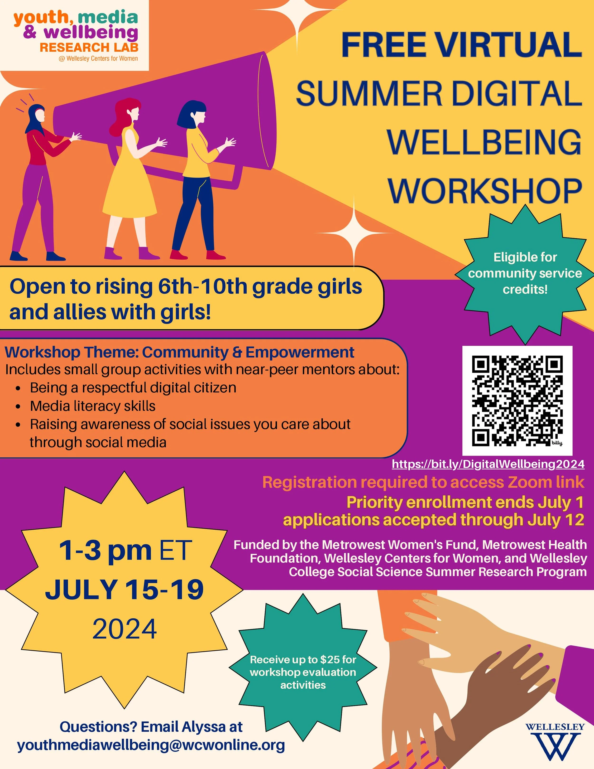Digital Wellbeing Virtual Workshop