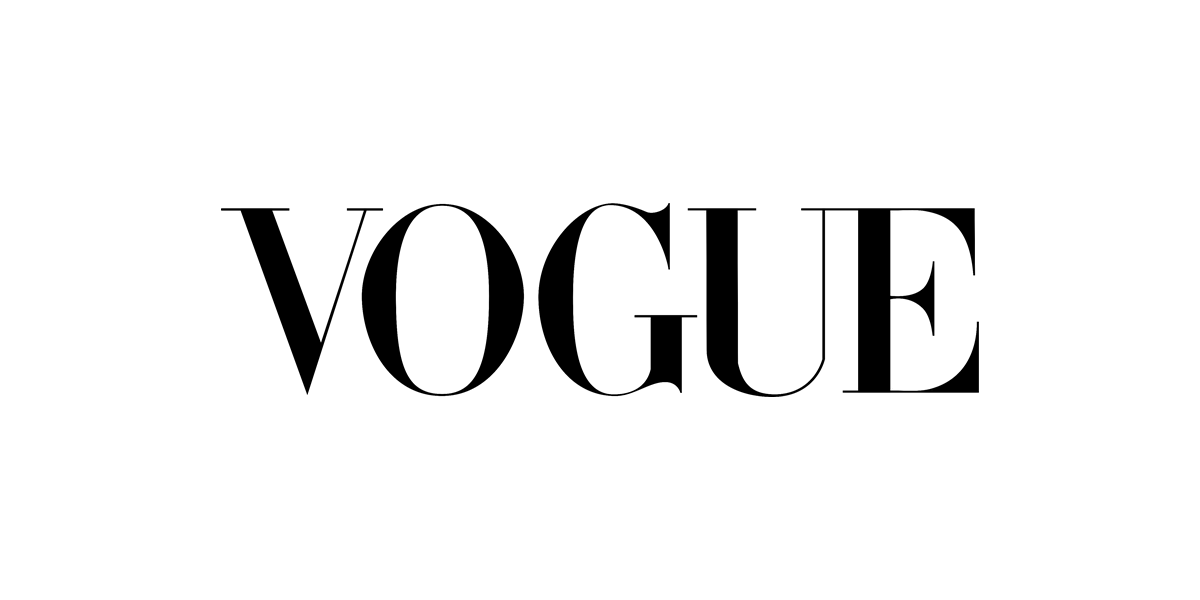 Vogue logo — client of photographer and director Steven Gomillion