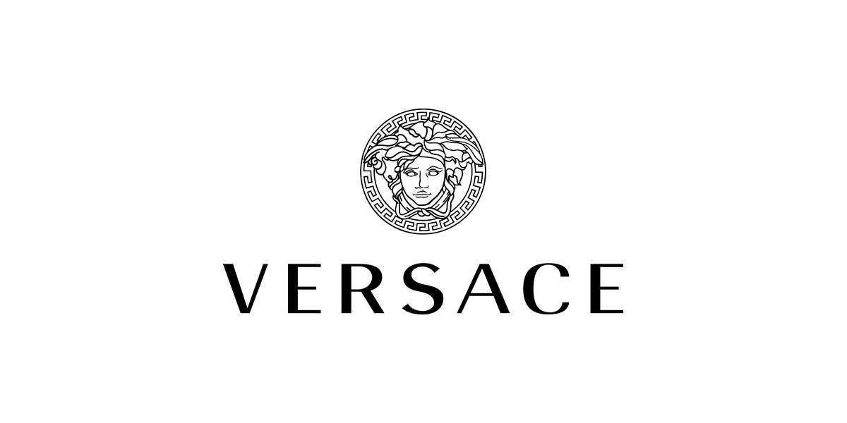 Versace logo — client of photographer and director Steven Gomillion