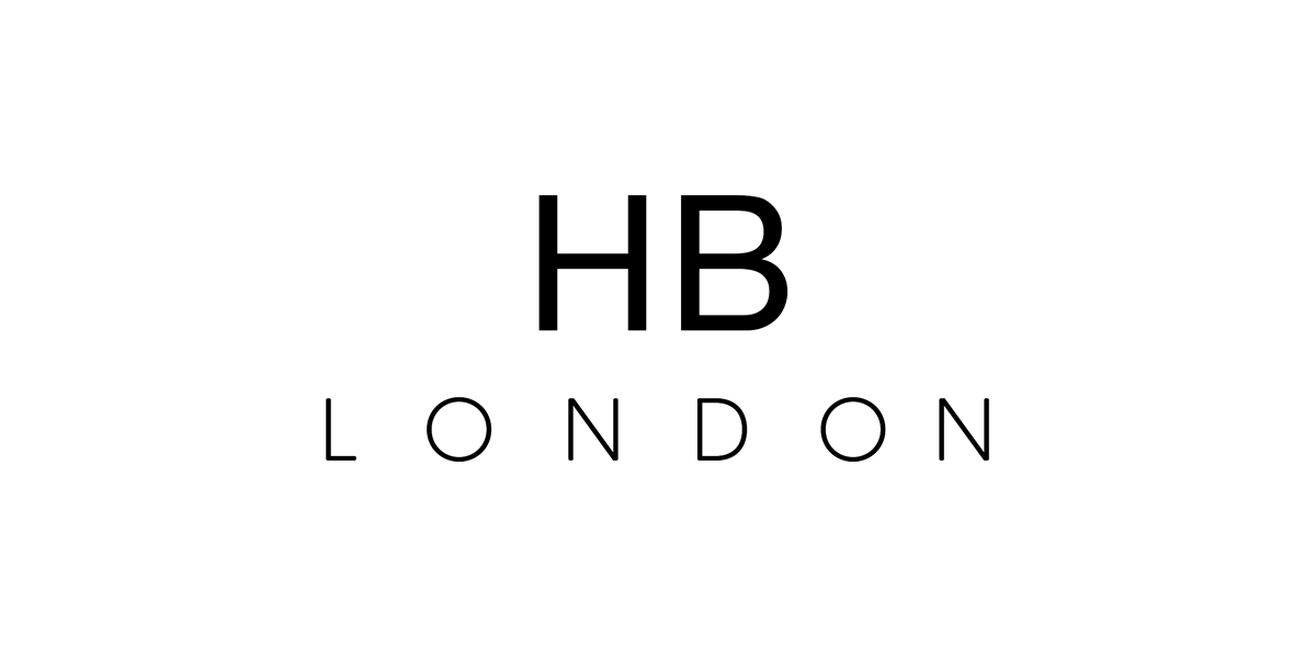 HB London logo — client of photographer and director Steven Gomillion