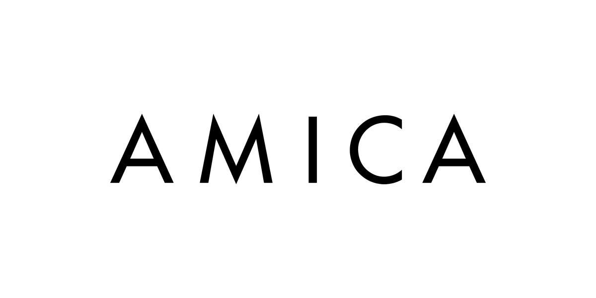 Amica magazine logo — client of photographer and director Steven Gomillion