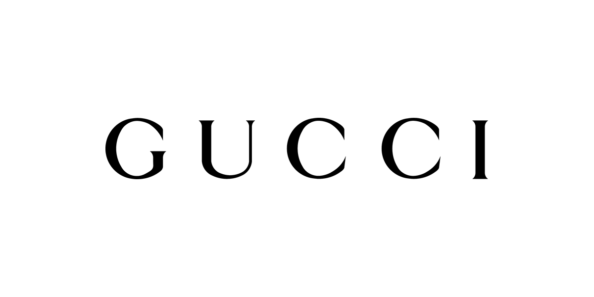 Gucci logo — client of photographer and director Steven Gomillion