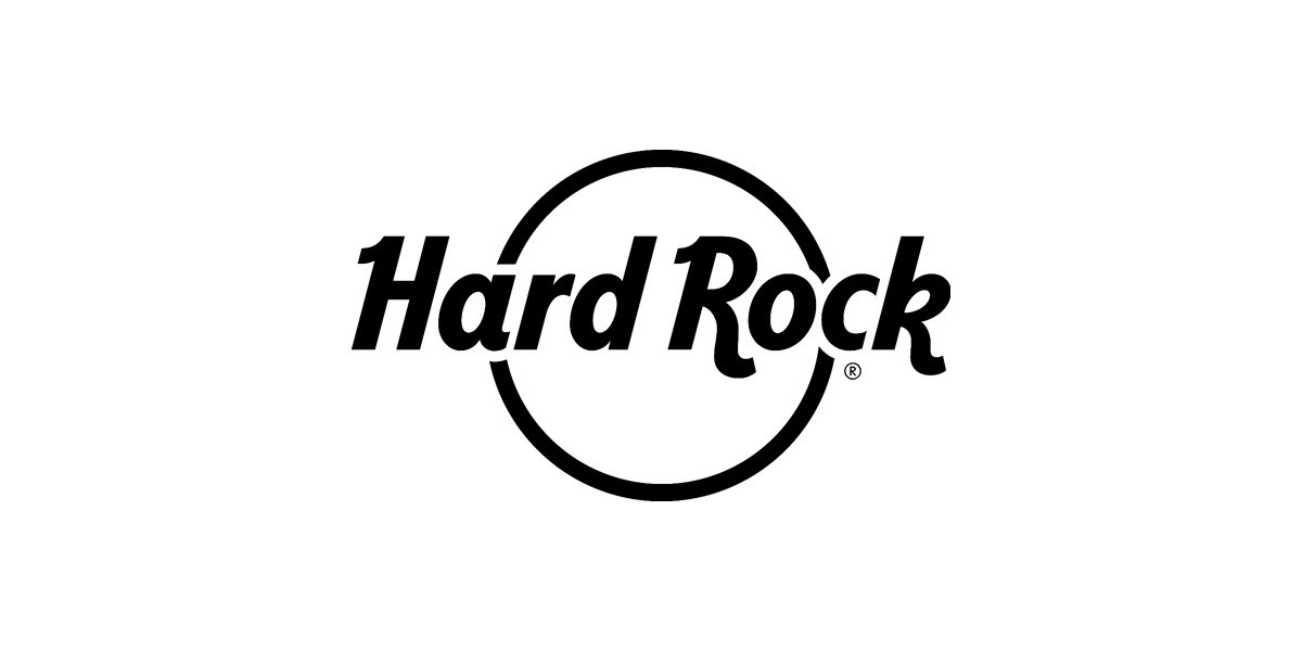 Hard Rock logo — client of photographer and director Steven Gomillion