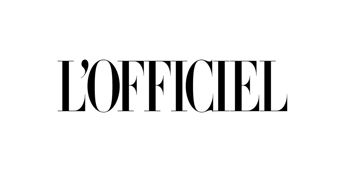 L'Officiel logo — client of photographer and director Steven Gomillion